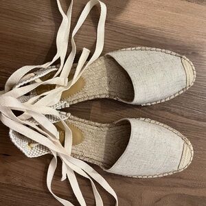 J.Crew Factory lace up espadrilles - 8.5